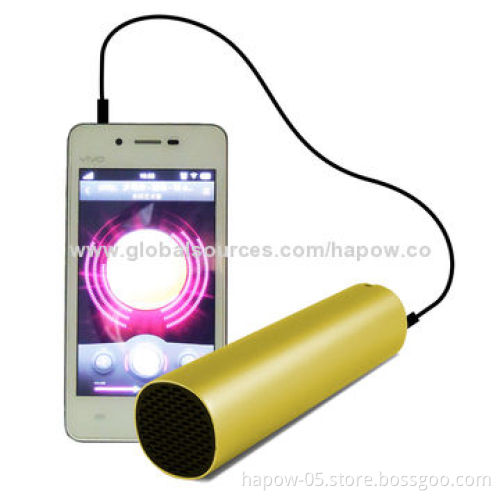 USB Power Bank speaker with battery 3,500/4,000/4,500mAh
